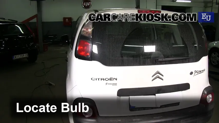 2011 Citroen C3 Picasso e-HDI Airdream 1.6L 4 Cyl. Turbo Diesel Luces Luz de giro trasera (reemplazar foco)